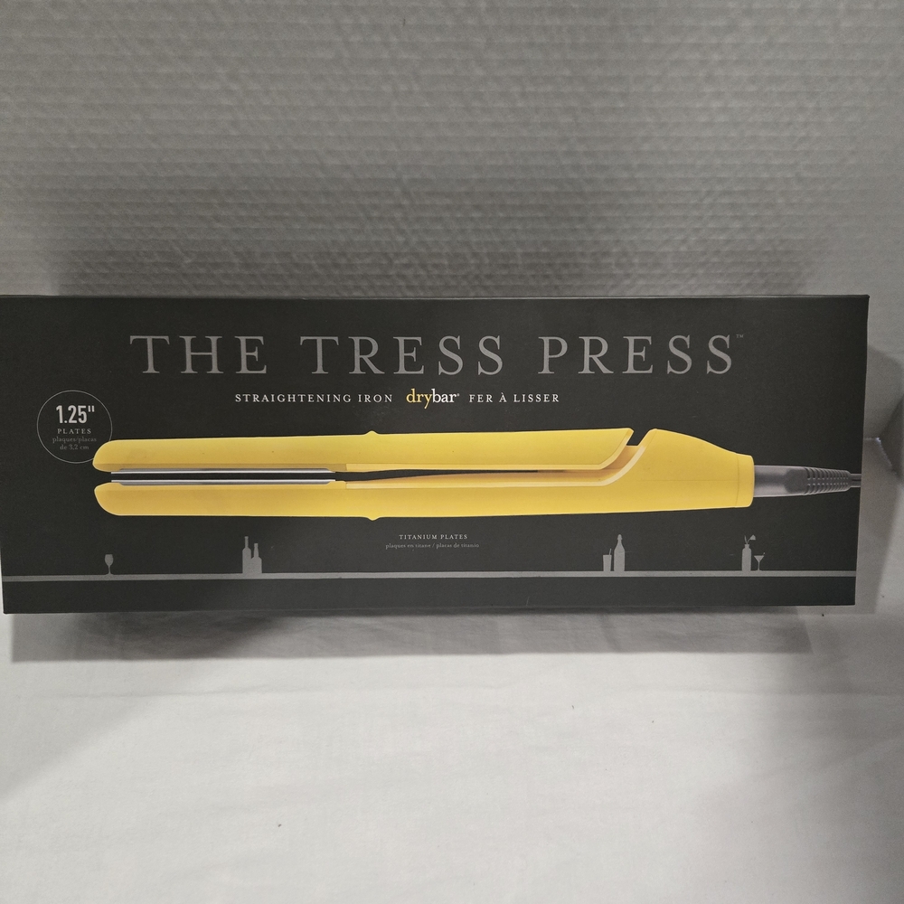 Drybar The Tress Press Yellow Straightening Iron